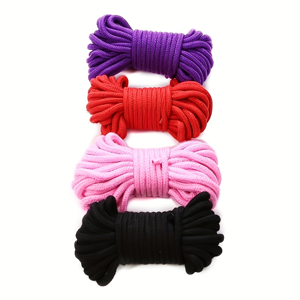 Sm Couple Flirting Bundle Bondage Cotton Soft Rope, Cosplay Props