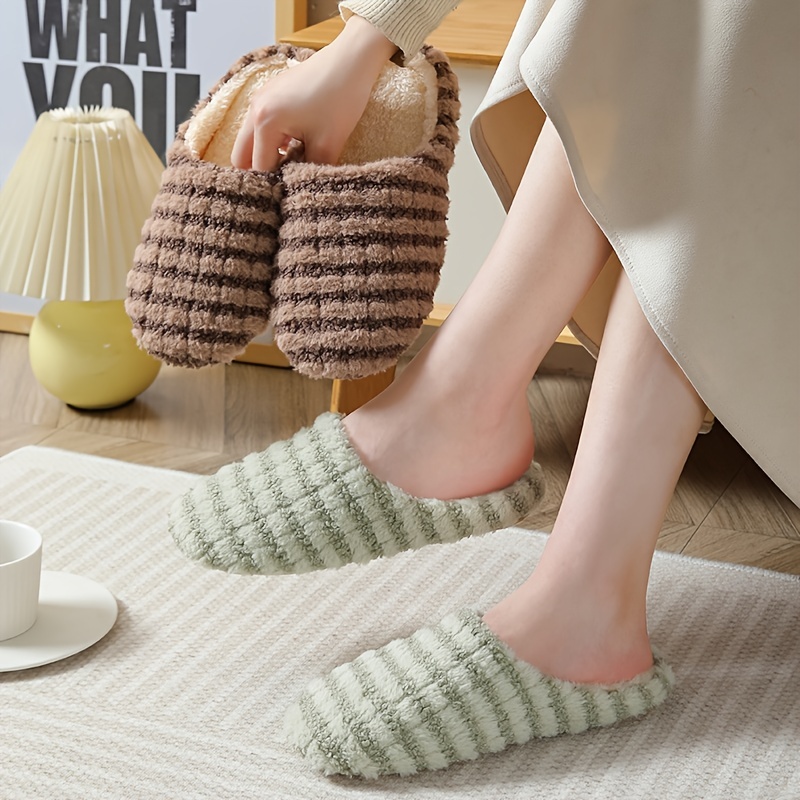 women's warm house slippers