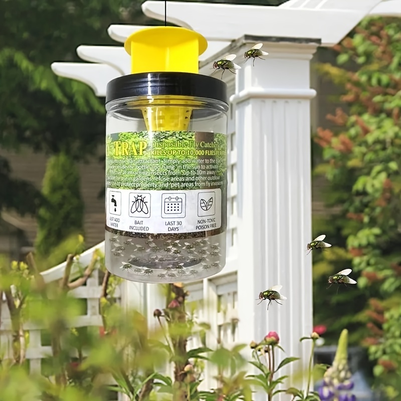 Sticky Window Fly Traps For House Outdoor And Indoor Fly - Temu