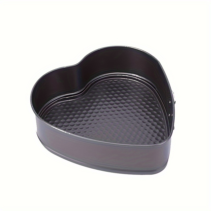 Heart Shaped Springform Cake Pan, Stainless Steel Removable Bottom Baking  Cake Mold, Loose Bottom Baking Pan, Oven Accessories, Baking Tools, Kitchen  Gadgets, Kitchen Accessories - Temu