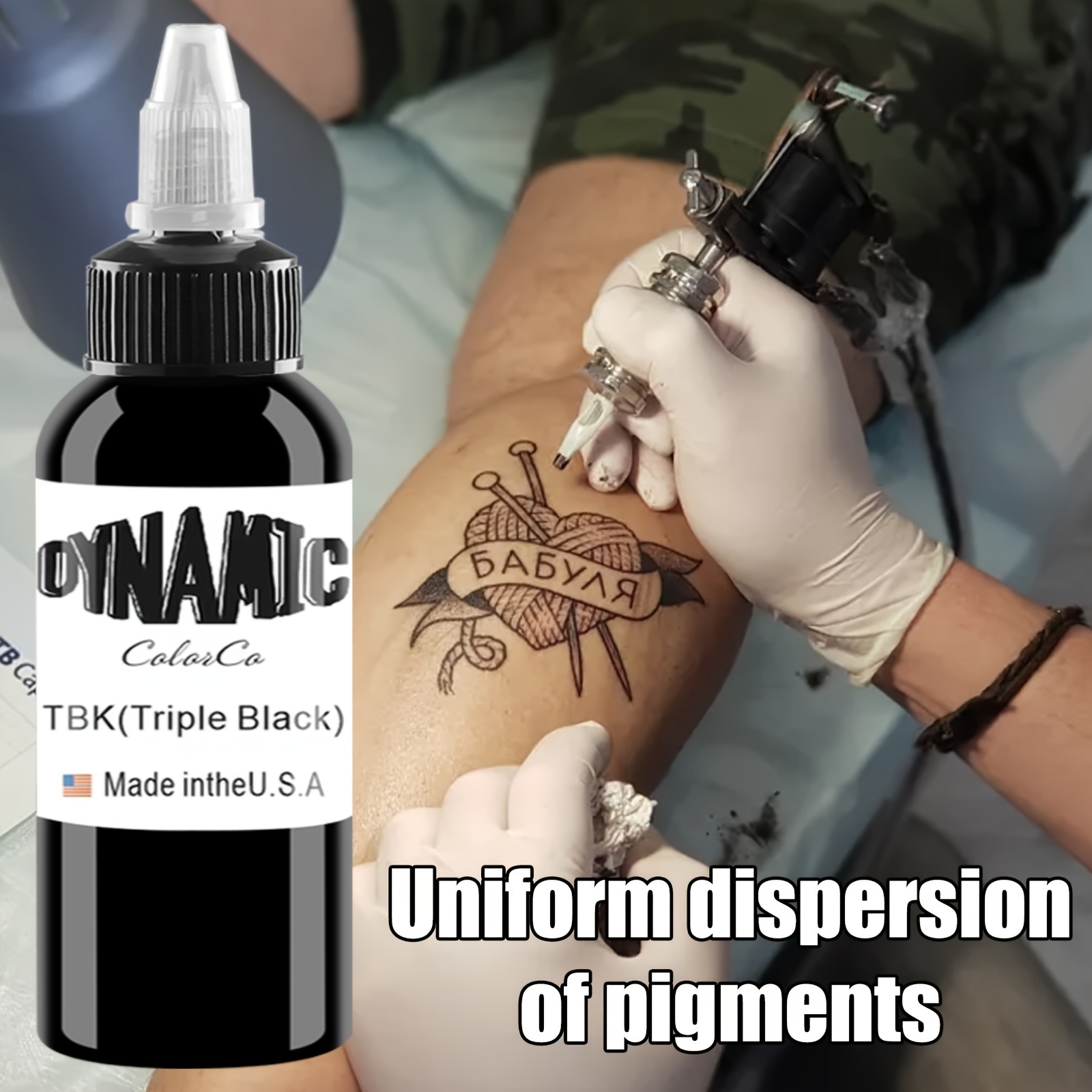 Tinta Negra Para Tatuajes - Temu