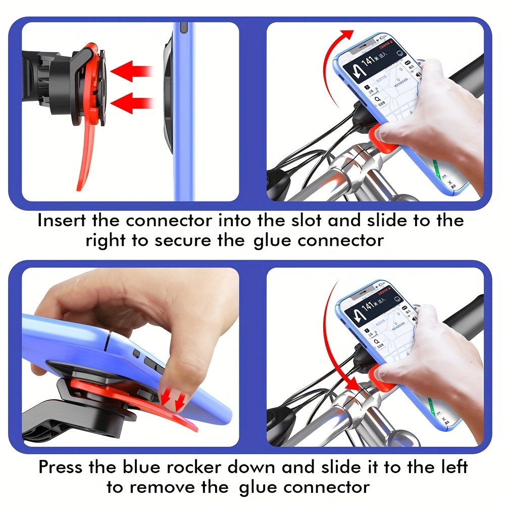 NEWBOLER Support De Téléphone Portable Pour Vélo Électrique - Temu