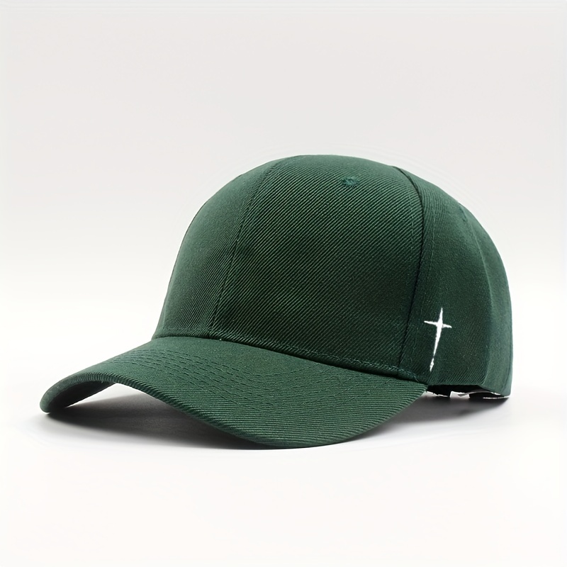 Cross Print Baseball Cap Unisex Casual Sun Hat Lightweight Dad Hat