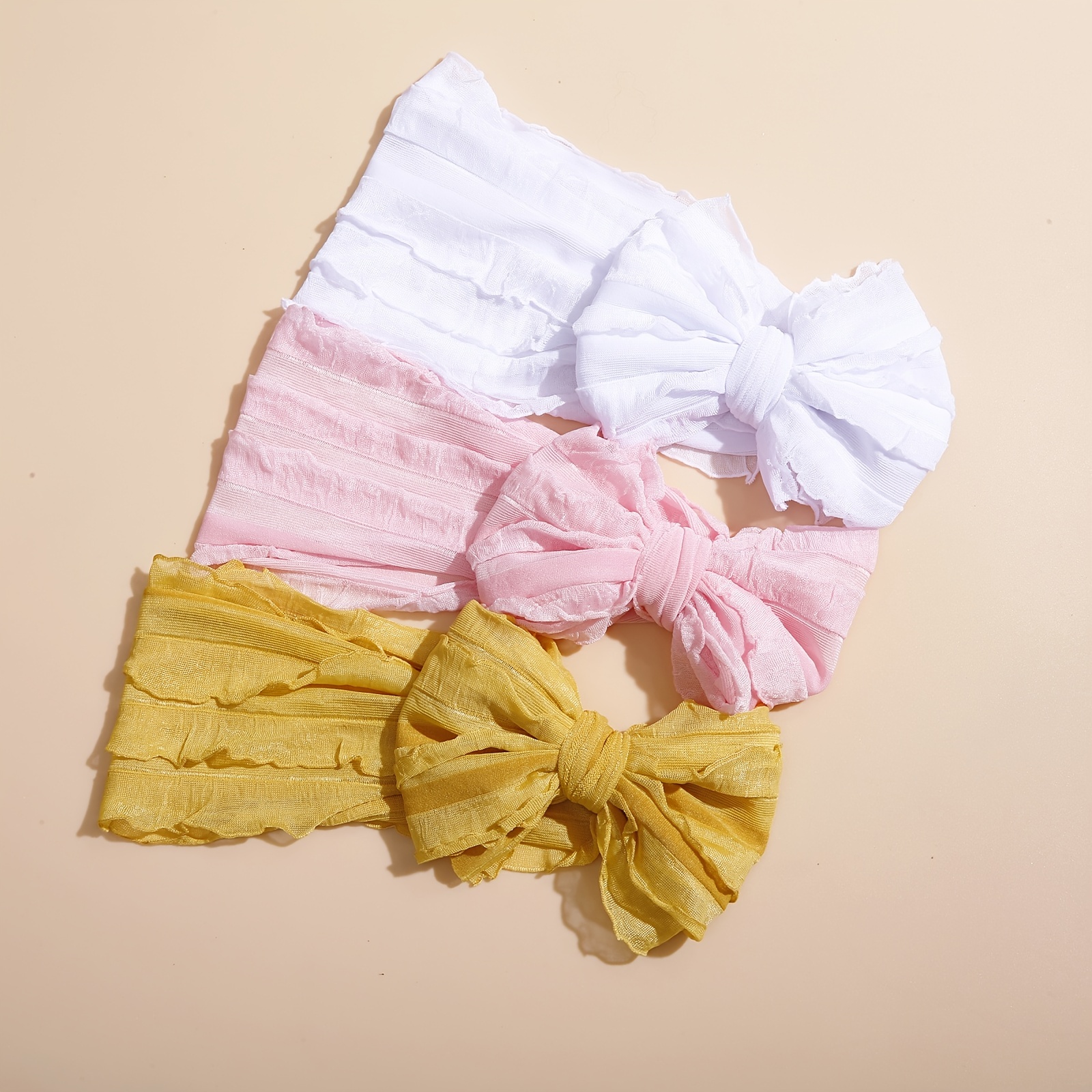 Arc accessoires de photographie gaze coiffure infantile bandeau Style  coréen cerceau de cheveux bébé bandeau élastique – les meilleurs produits  dans la boutique en ligne Joom Geek