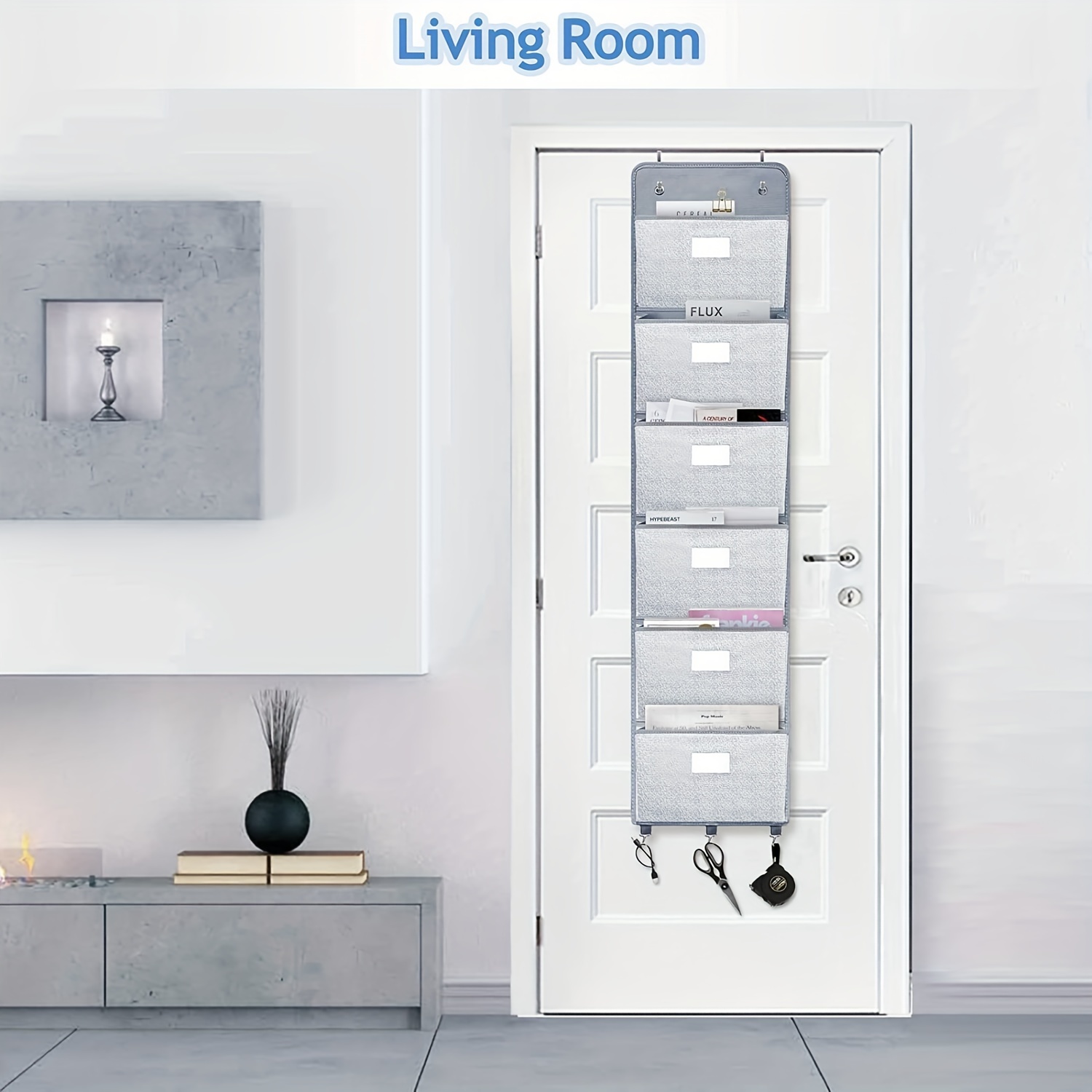 How To Save Space With Door-Mounted Storage