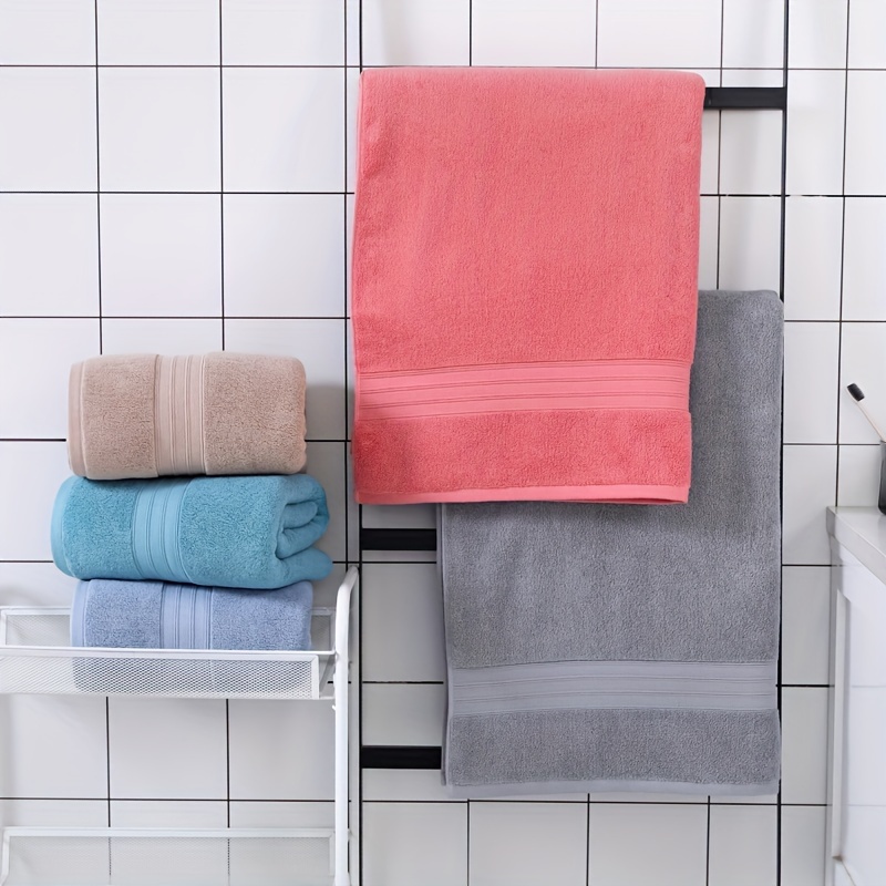 Bath Sheet Solid Color Oversized Bath Towel Soft Skin - Temu