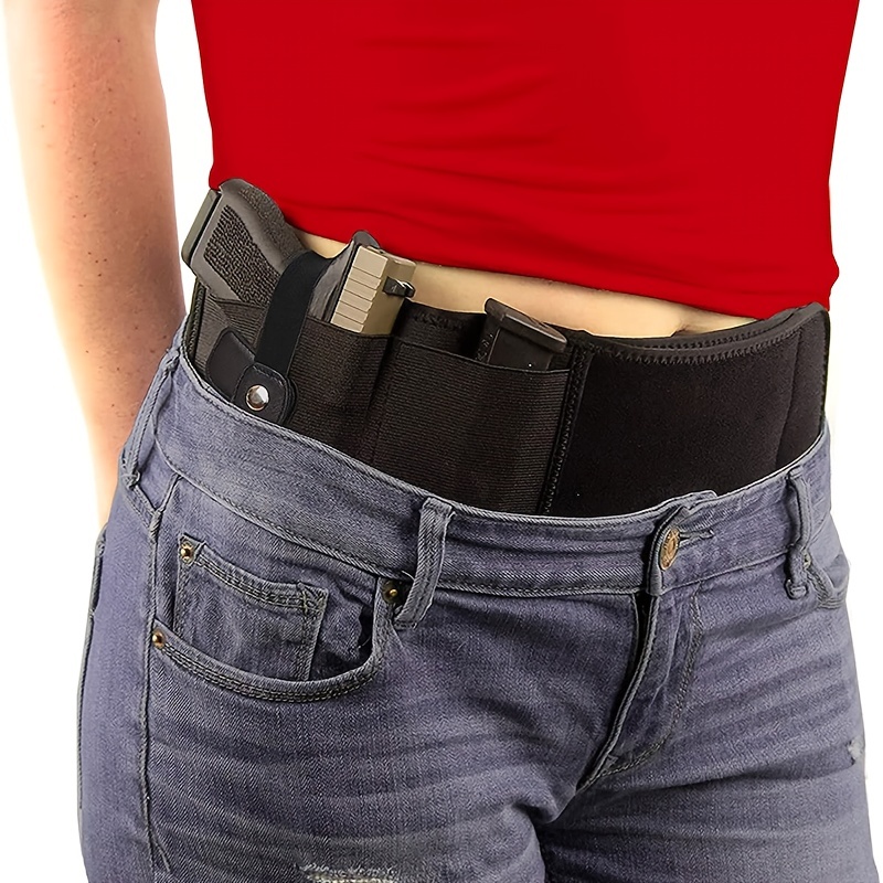  Belly Band Concealed Carry Gun Holster Belt Right Hand Waist  Waistband Hip Men Women Unversal : Sports & Outdoors