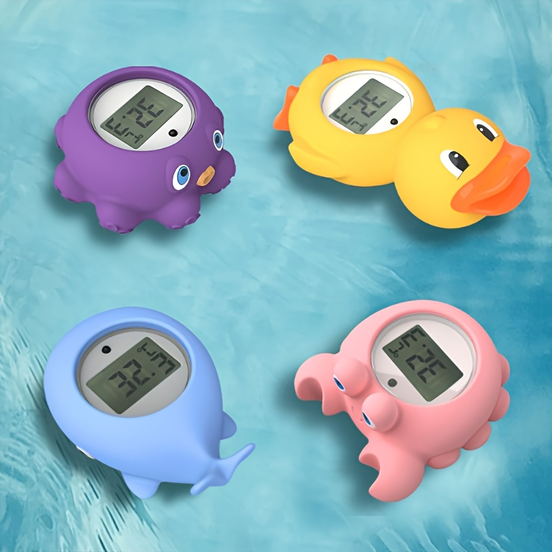 Termómetro de agua para bebés, lindo termómetro con forma de  pez, resistencia a altas temperaturas, impermeable, termómetro de agua para  bebés para el baño de bebés (amarillo) : Bebés