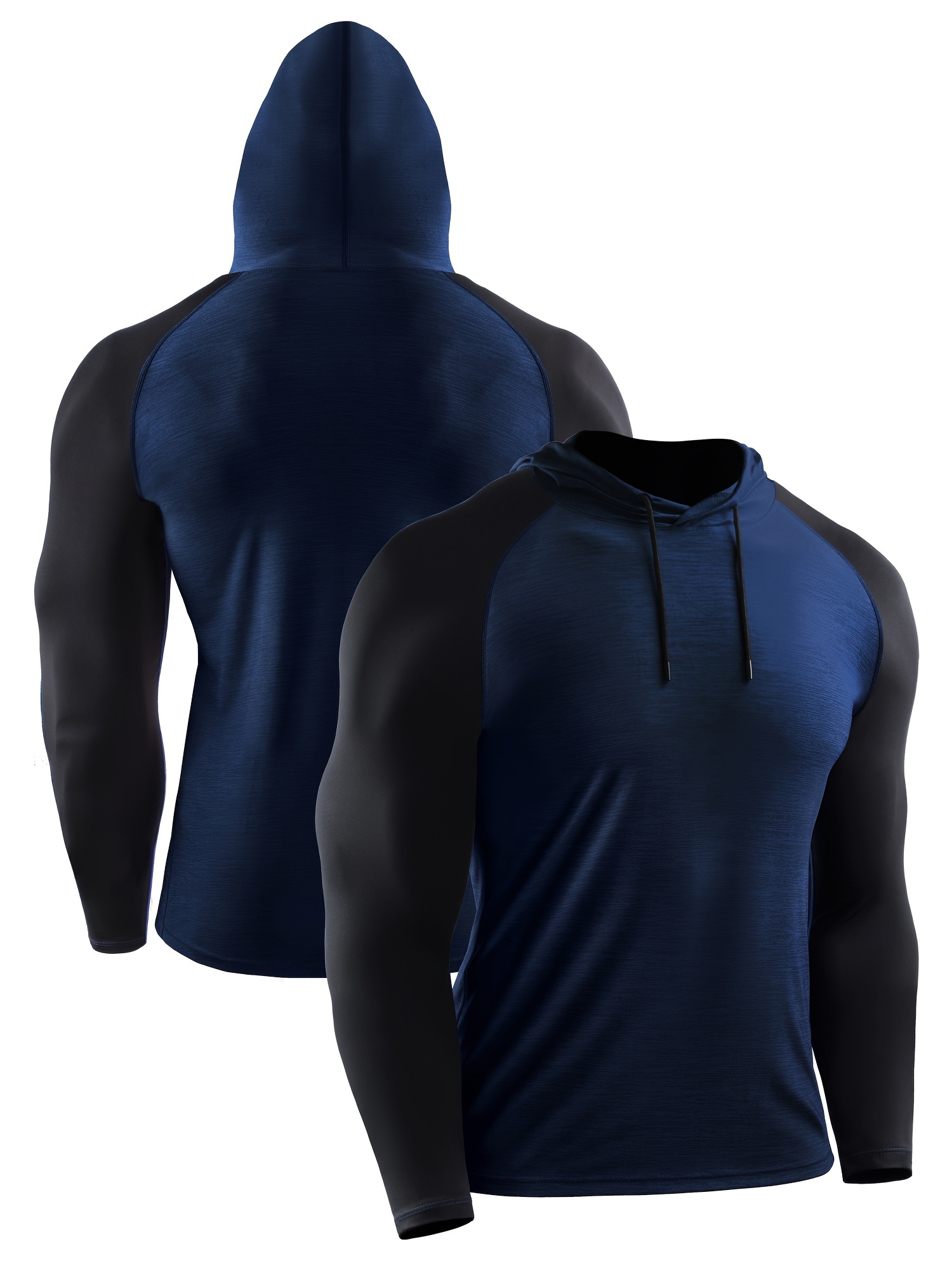 Hooded Long Sleeve Sweatshirt Gym Clothes Mens Sports - Temu Canada