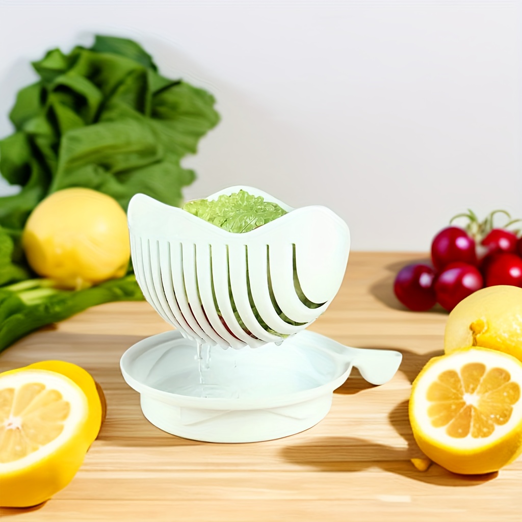 Multi-Functional Fast Snap Salad Cutter Bowl Vegetable Choppers