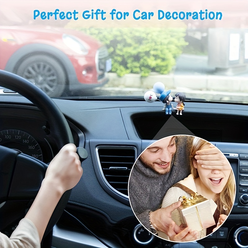 Comprar Decoración de coche, figuras de acción de parejas de