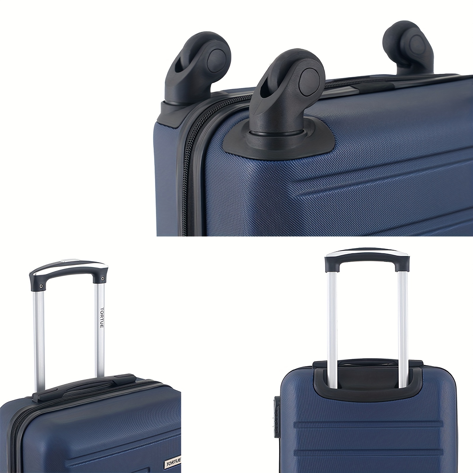 Tripcomp Juego de maletas duraderas de viaje con ruedas giratorias TSA,  equipaje de mano, juego de 3 piezas (20 pulgadas/24 pulgadas/28 pulgadas)