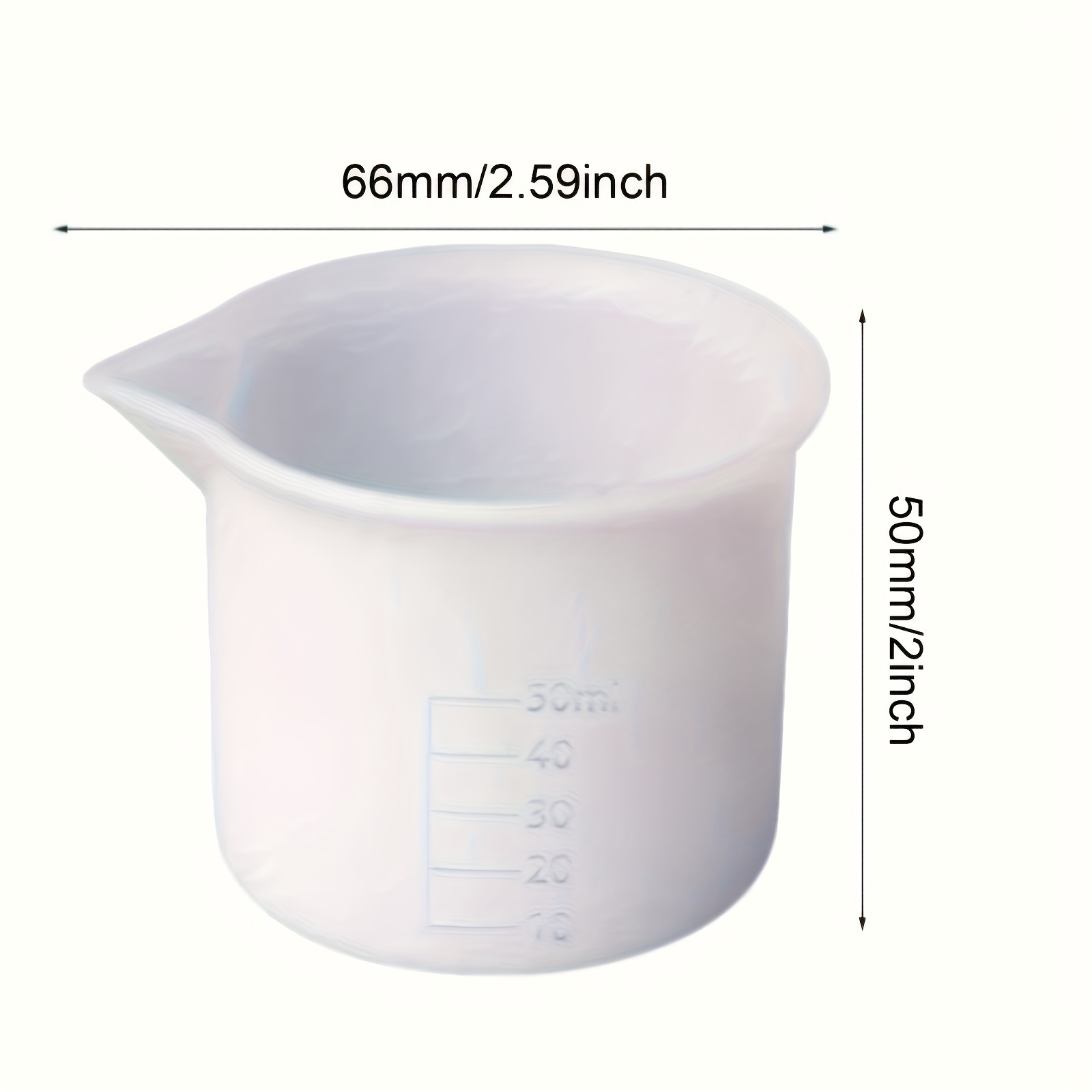 Silicone Measuring Cups and Tools Set Resin Mixing Cups for Epoxy