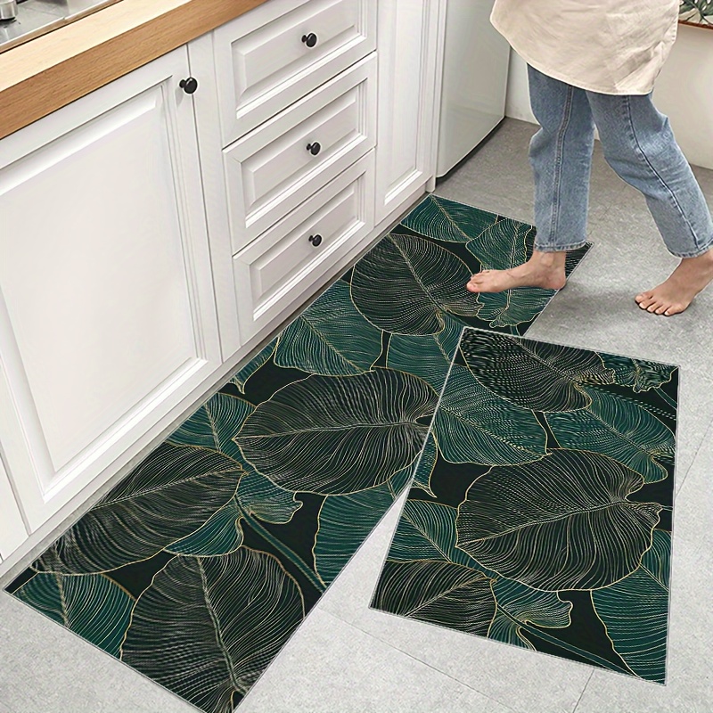 1PCS Waterproof PVC Mat Non-slip Entrance Door Rugs Carpet for Kitchen  Bathroom