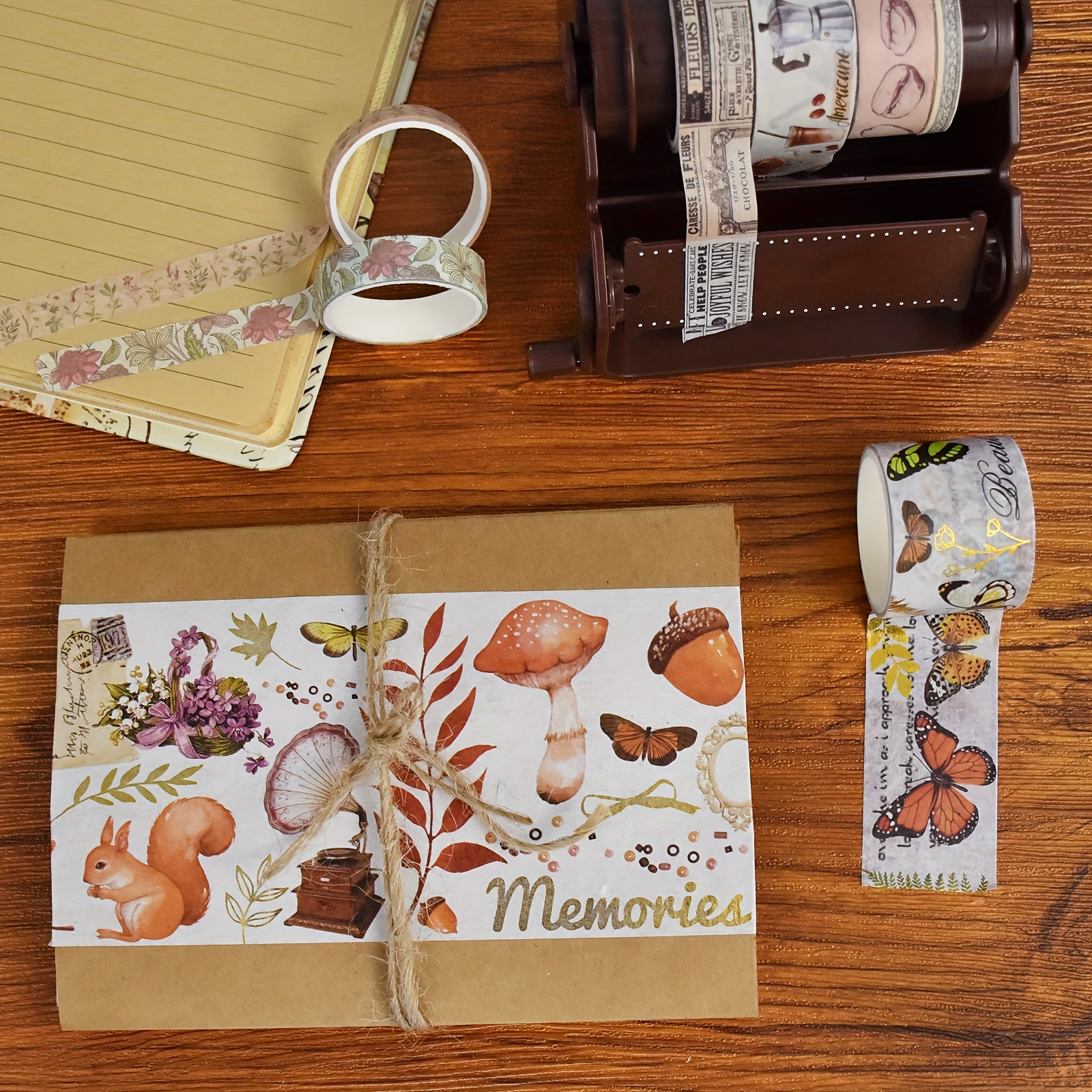 Cute Scene Washi Tape Aesthetic Scrapbooking Notebooks Diary