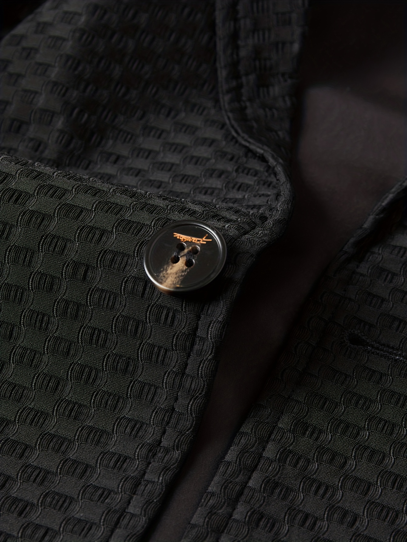 Letter Print Two Button Blazer, Men's Semi-formal Suit Jacket For Business  Banquet - Temu Austria