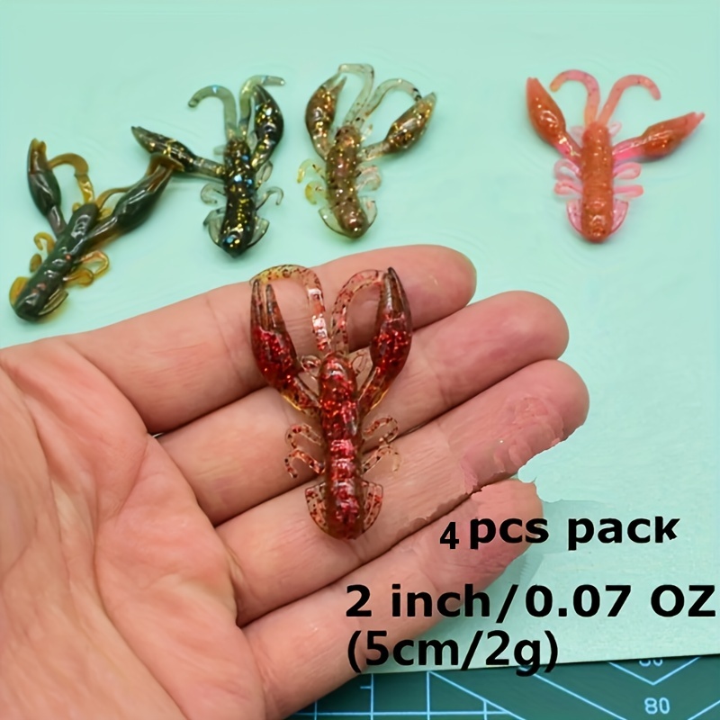 Wobbler Silicone Worm Soft Baits Artifical Shrimp Shaped - Temu