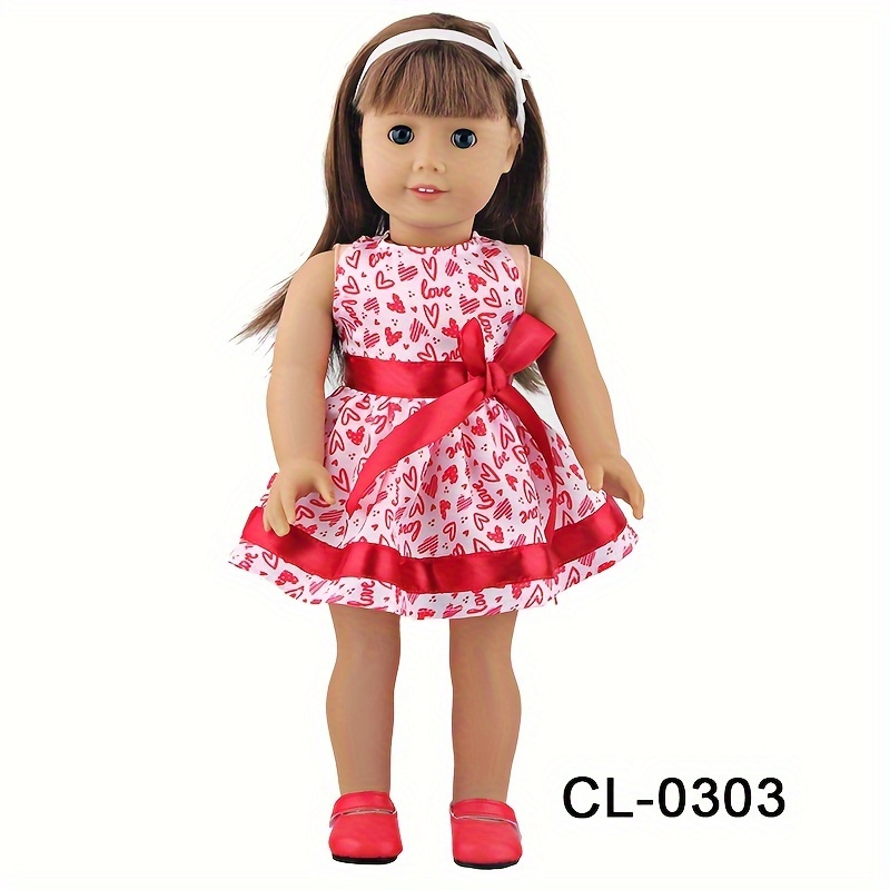 American girl best sale heart dress