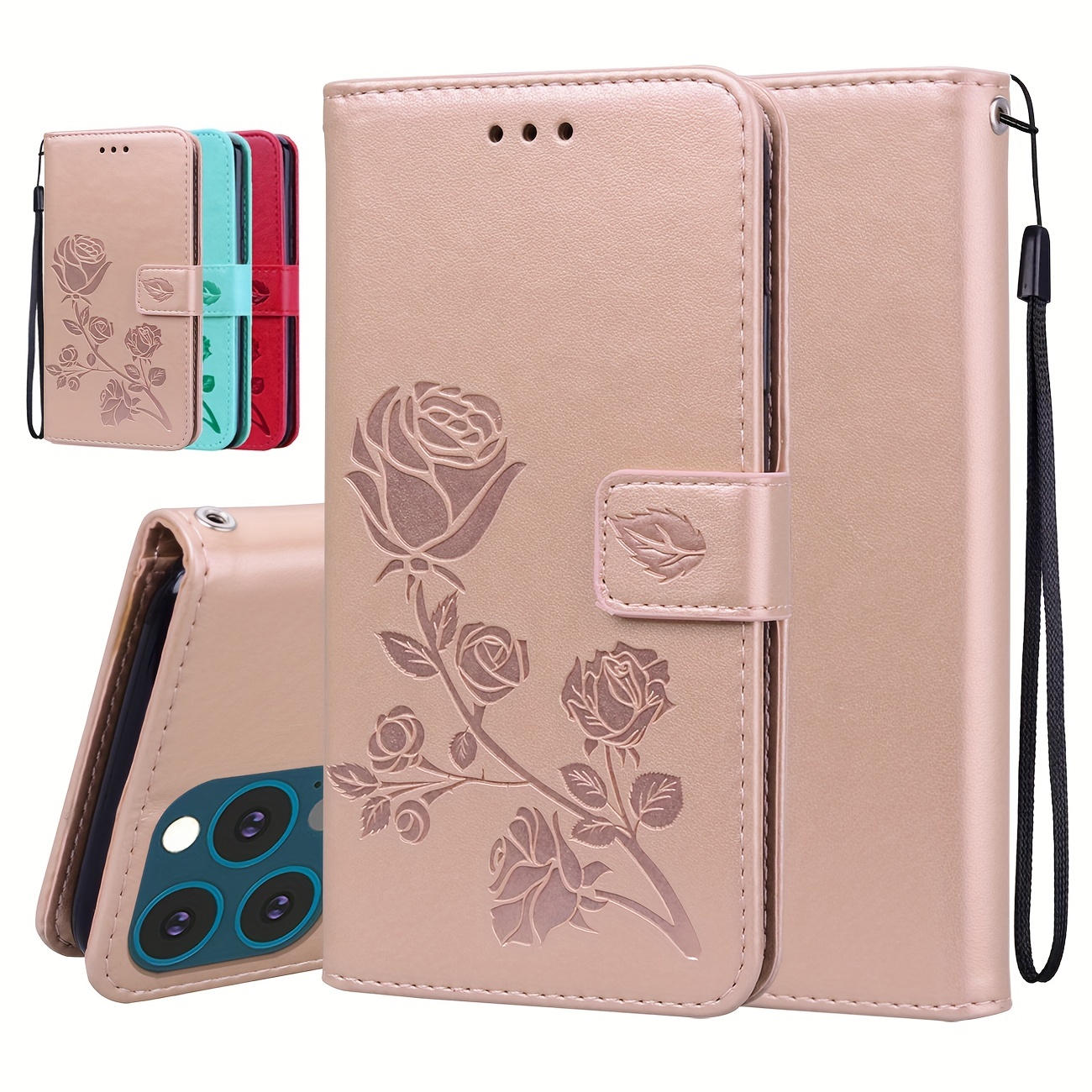 Book style leather cases for iPhone 14 Pro Max
