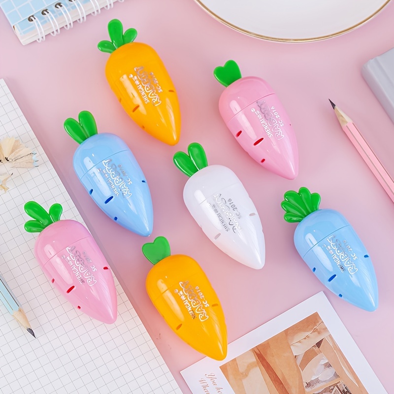 Lovely Carrot Stationery Set (pen,Carrot Ruler,Eraser,Carrot Pencil  Case,Notebook) - Buy Carrot Pen,Carrot Eraser,Carrot Pencil Case Product on