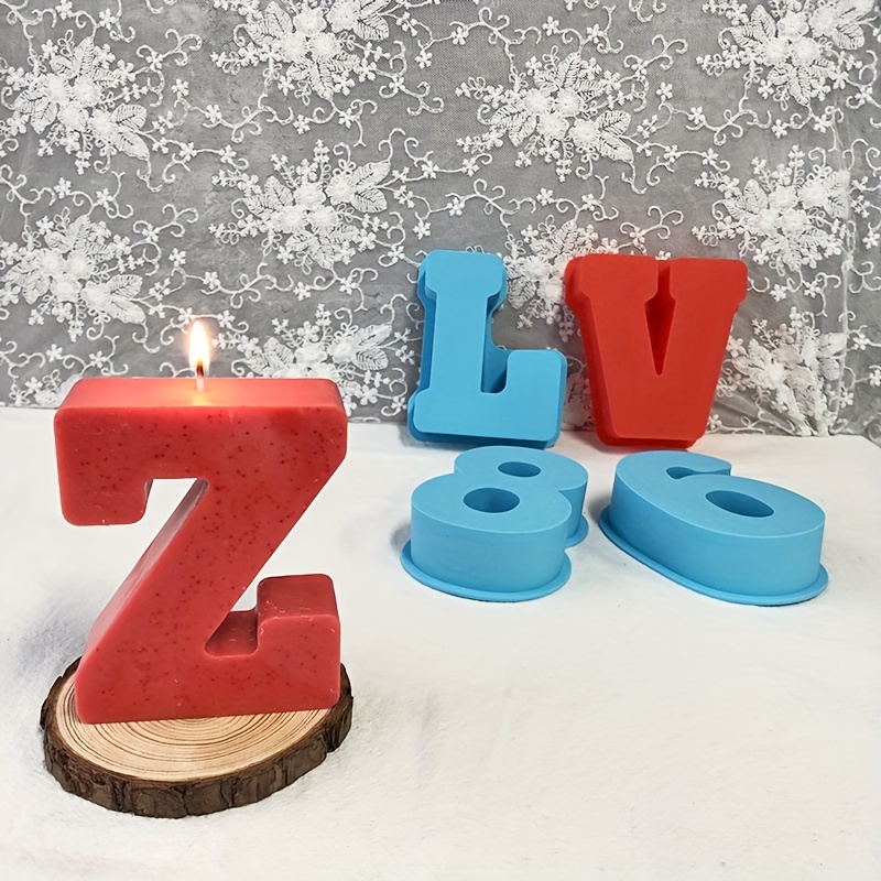 Large Silicone Letter Molds, 3d Letter Silicone Molds For Epoxy Resin, Big  Capital Letter Resin Molds For Birthday Party, Craft, Ornament - Temu  Malaysia