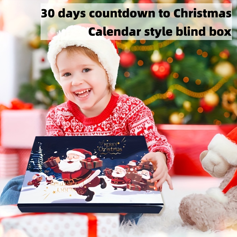 Advent Calendar 2023 Countdown Christmas Box Advent Calendar - Temu