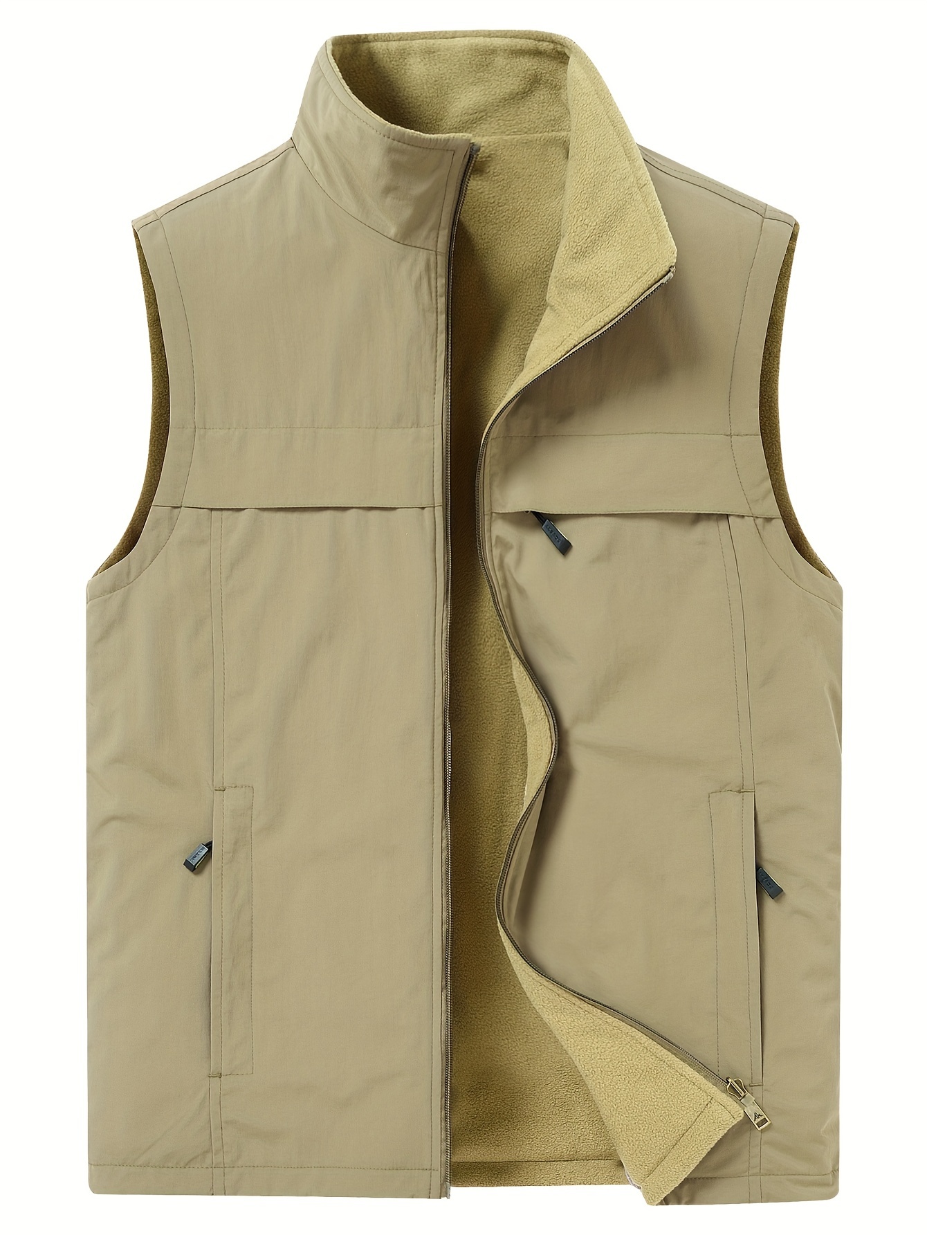 Mens polar fleece on sale vest