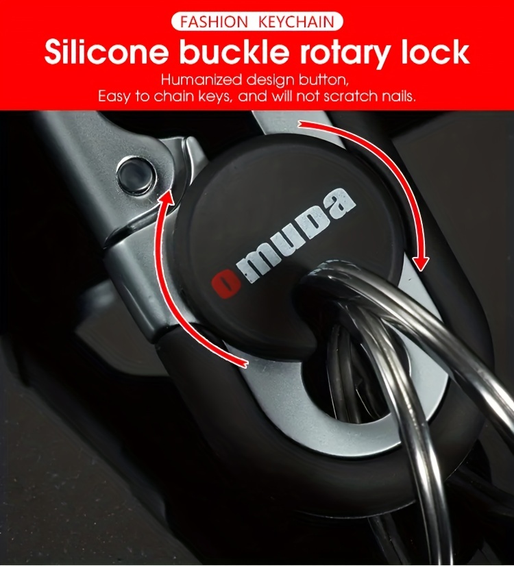 1pc car accessories creative key chain high grade metal key ring mens waist hanging metal alloy key chain automotive key pendant car accessories details 3