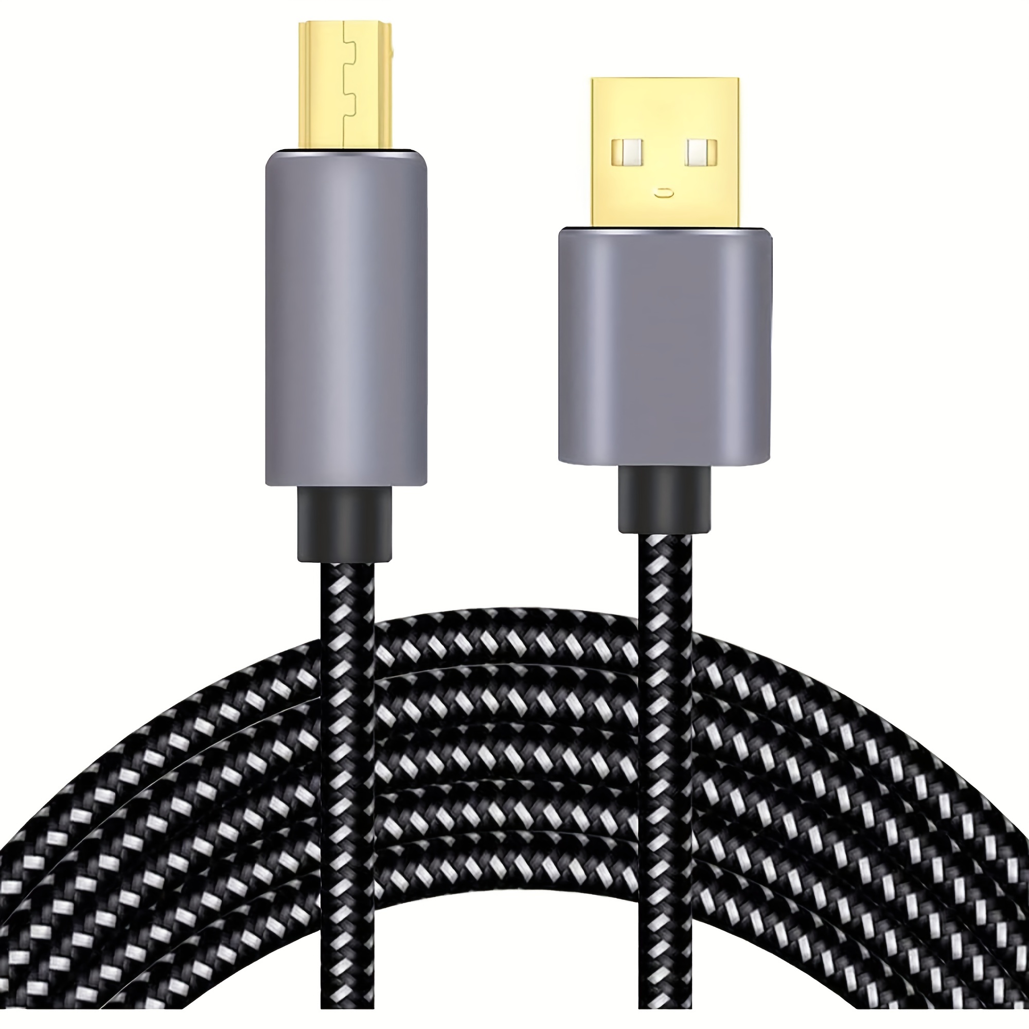 Câble d'imprimante Usb B vers USB C 6,6 pieds, câblecréation Usb C vers USB  B Câble d'imprimante