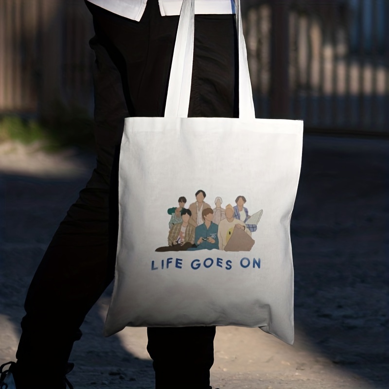 Life Goes on Tote Bag 