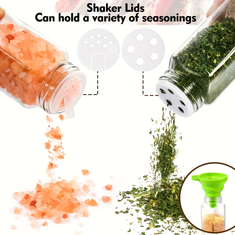 Square Seasoning Bottle with Shaker, 6 oz