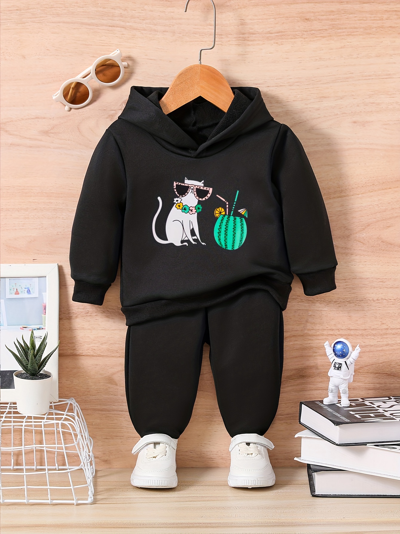 Toddler Girls Rainbow Unicorn Graphic Stretch Casual - Temu