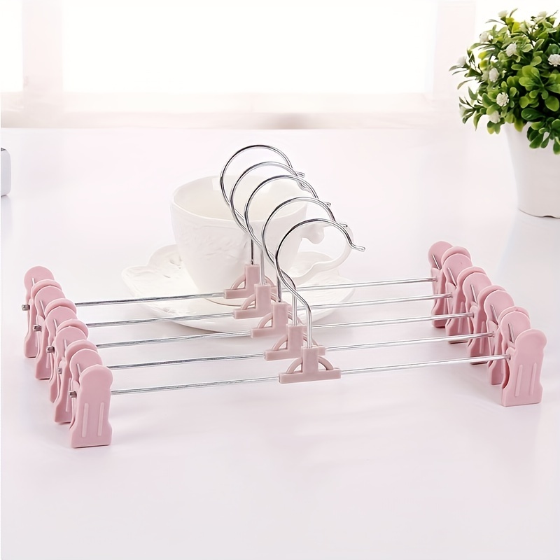 Adjustable Non-slip Pant Rack Telescopic Hanger