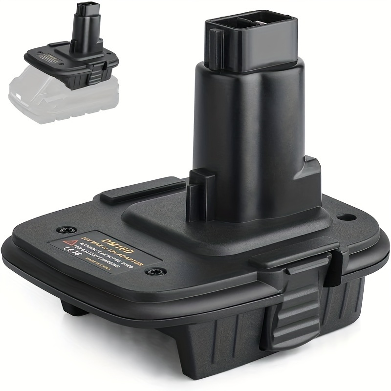 Battery adapter for Black & Decker 18v Nicd tools to dewalt 20v