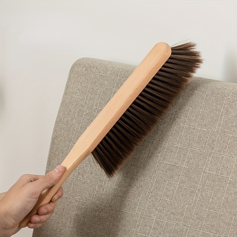 Soft Wooden Sofa Brush With Soft Bristles Easy To Use - Temu