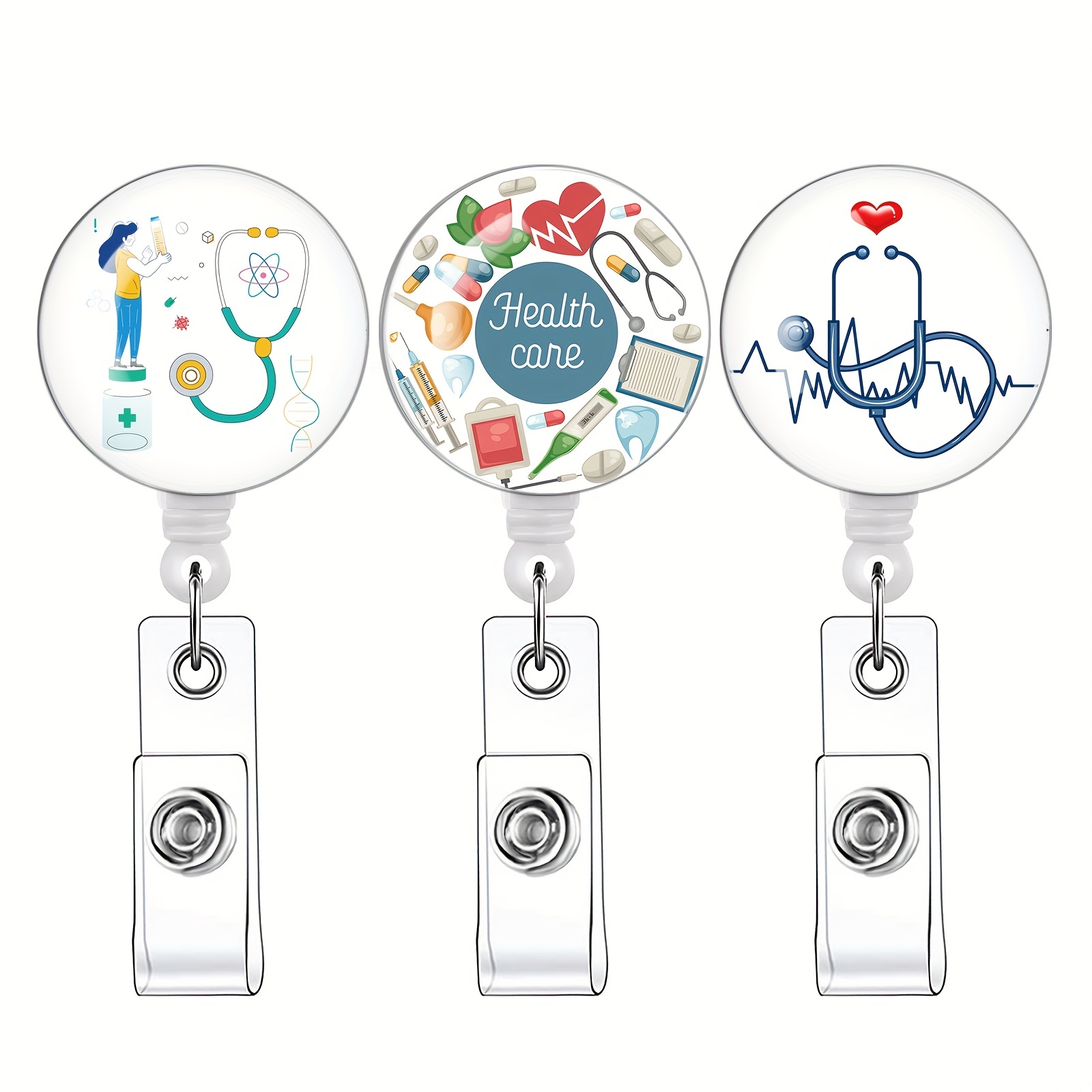 Medical Badge Reel: Add Sparkle Office Outfit Fun - Temu United