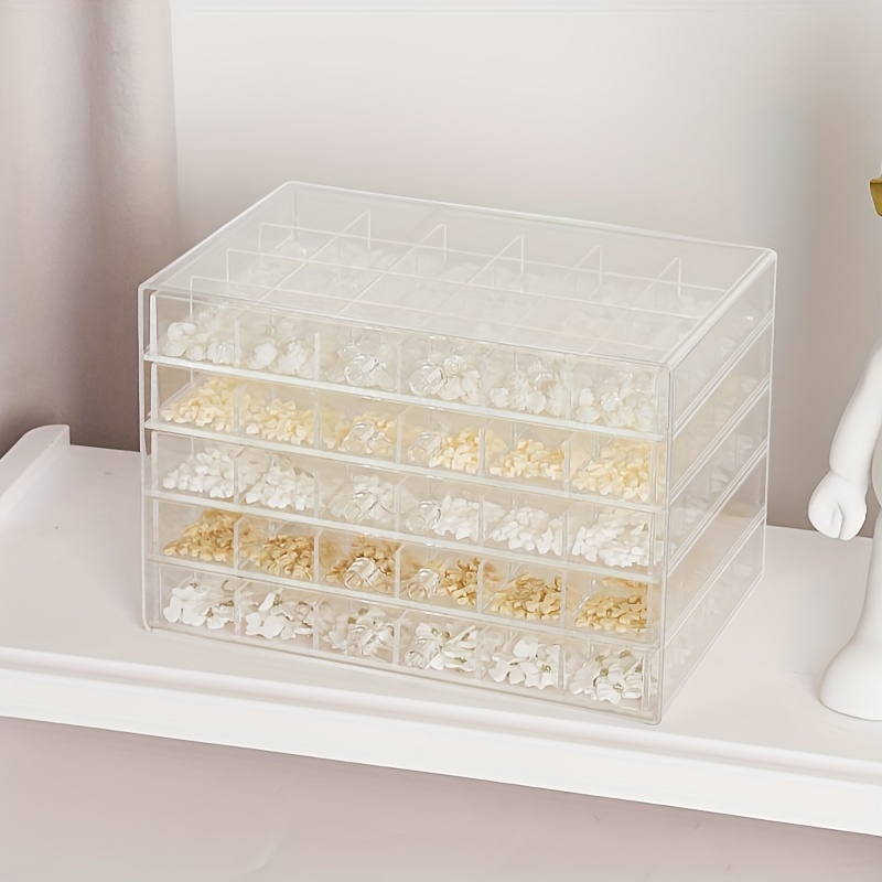 at Home Jewelry Clear Organizer Box