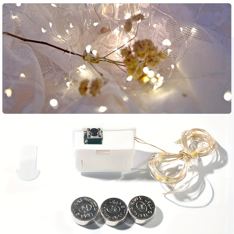 1pc 1m / 2m / Lucine A Led A Batteria 3 Modalità Luci - Temu Italy