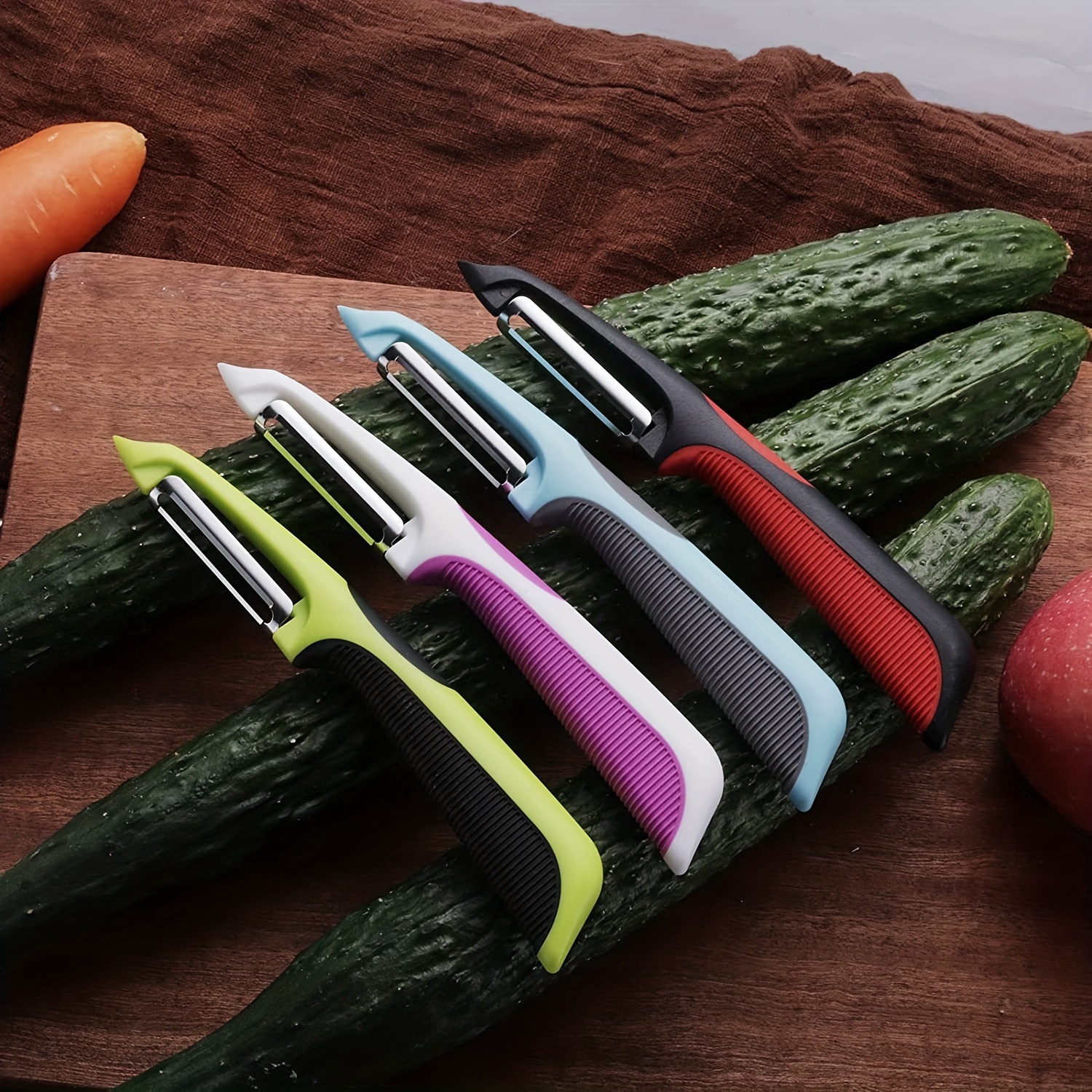 Creative Stainless Steel Vegetable And Fruit Slicing Tools - Temu