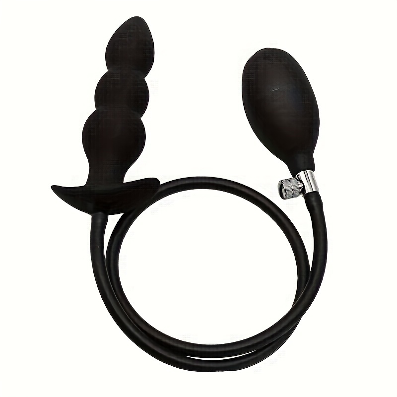 Plug anale gonfiabile Plug giocattolo del sesso femmina Dildo Expander  Silicone enorme Plug gonfiabile Butt Plug