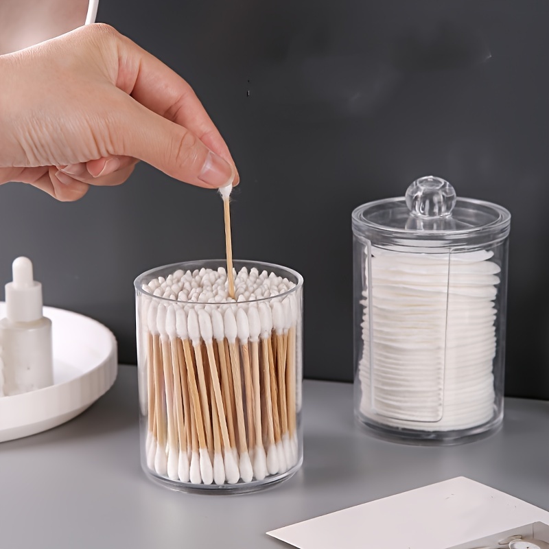 Clear Plastic Swab Holders With Lid Dust proof Swab Storage - Temu