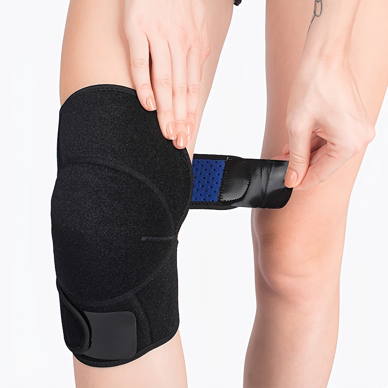 Self-Heating Knee Support, Pair Unisex Cold-Proof Adjustable Tourmaline  Magnetic Therapy Knee Pad Arthritis Pain Relief Brace Protective Knee