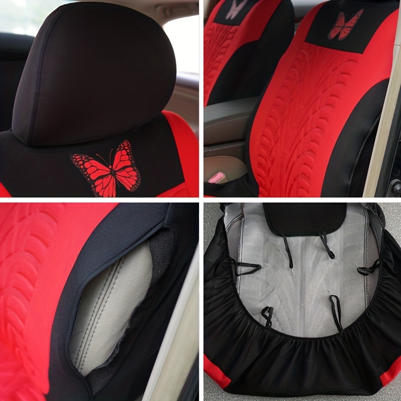 Upgrade Car Interior A Universal Butterfly Pattern Tire - Temu