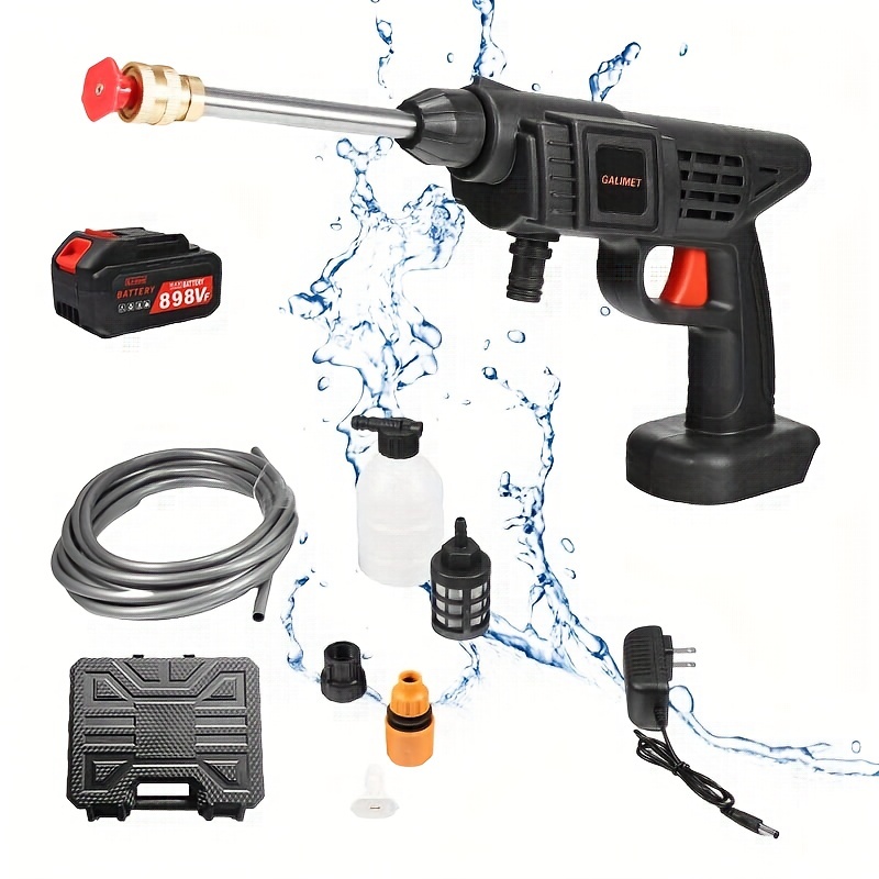 Cordless Automatic High Pressure Car Washer Wash Gun - Temu