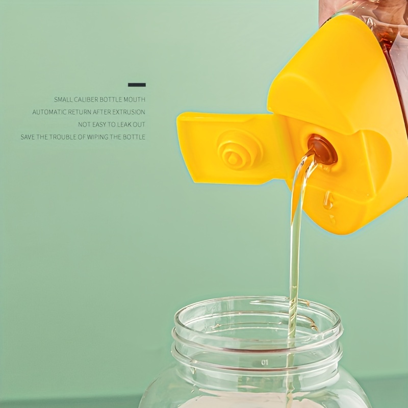 Portable Honey Bottle Transparent Plastic Squeeze Bottle For - Temu