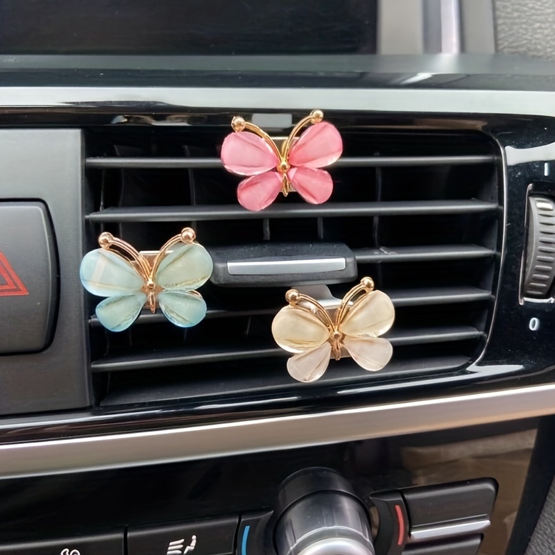 Butterfly Design Car Air Outlet Clip Car Interior Accessories