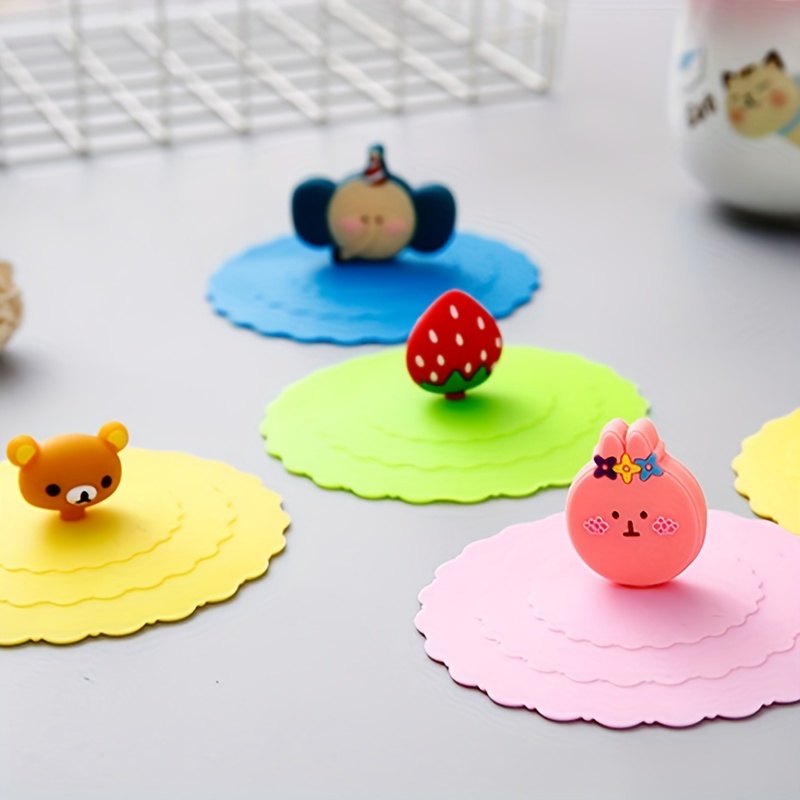 Kawaii Bunny Silicone Cup Lid – BlossomMemento