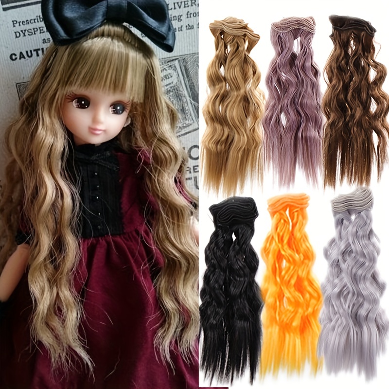 Choose 1 Piece Doll Wig for LOLs Sister dolls Hair Wigs Girl Toys DIY Kid's  Birthday Gift Doll Accessories