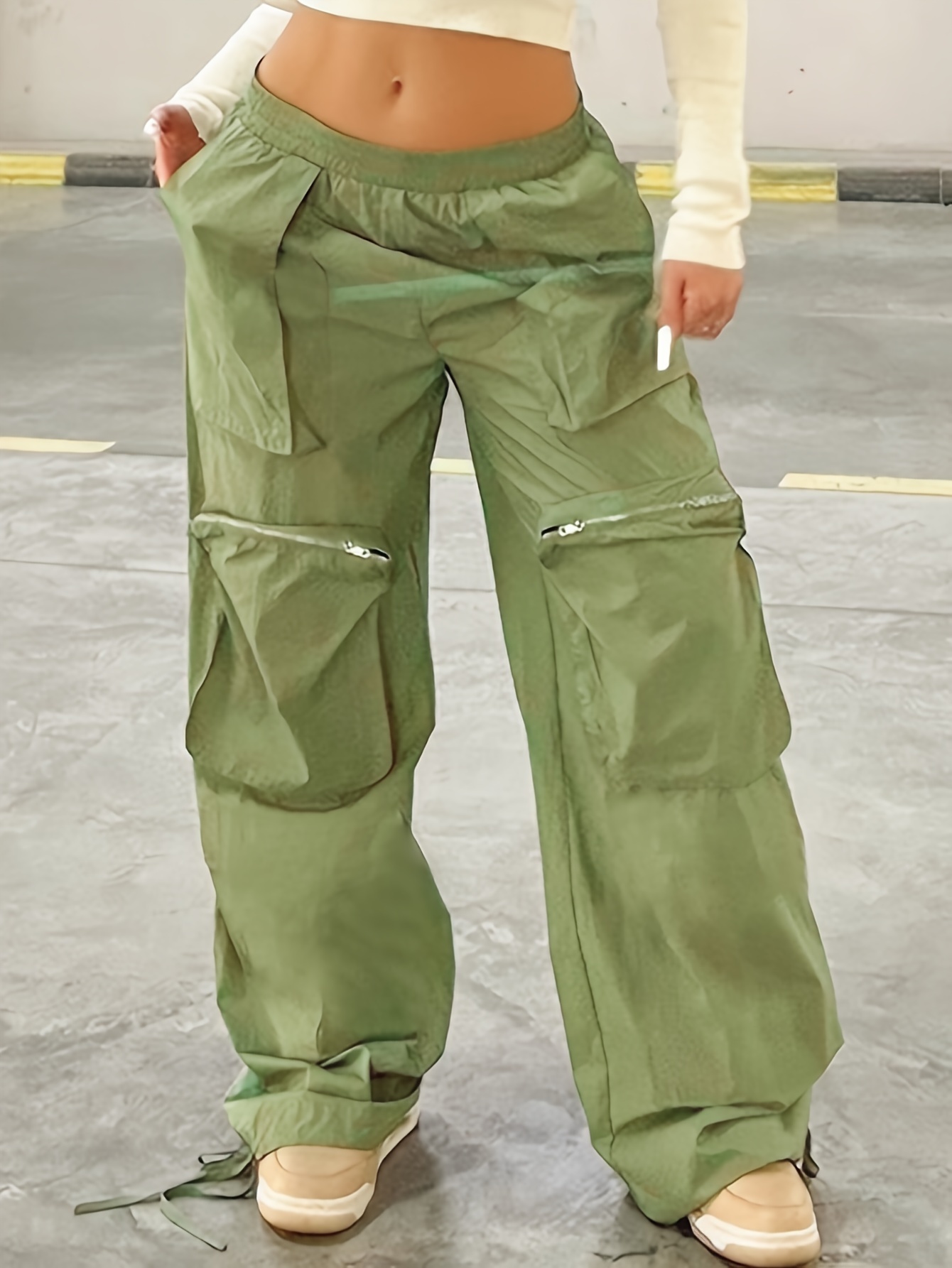 Women's Loose Cargo Pants Lightweight Casual Tactical Pants - Temu