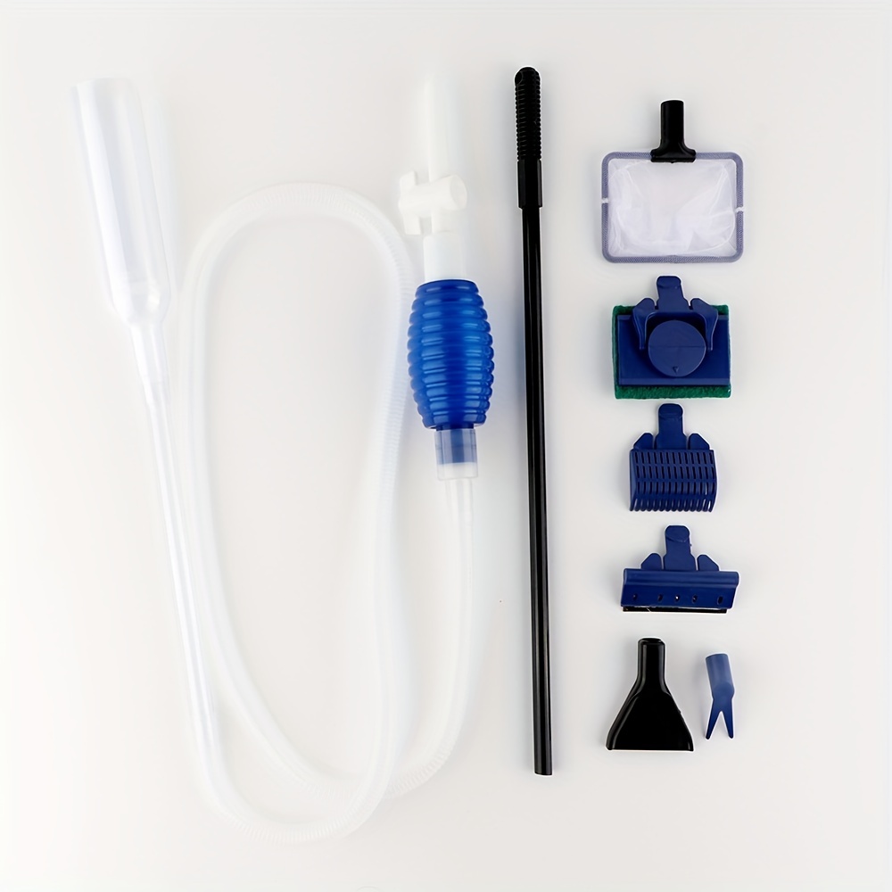 Aquarium Fish Tank Cleaning Kit Tools Algae Scrapers Set 1 - Temu